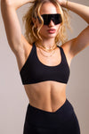 Hot Girl Strappy Bra | Black