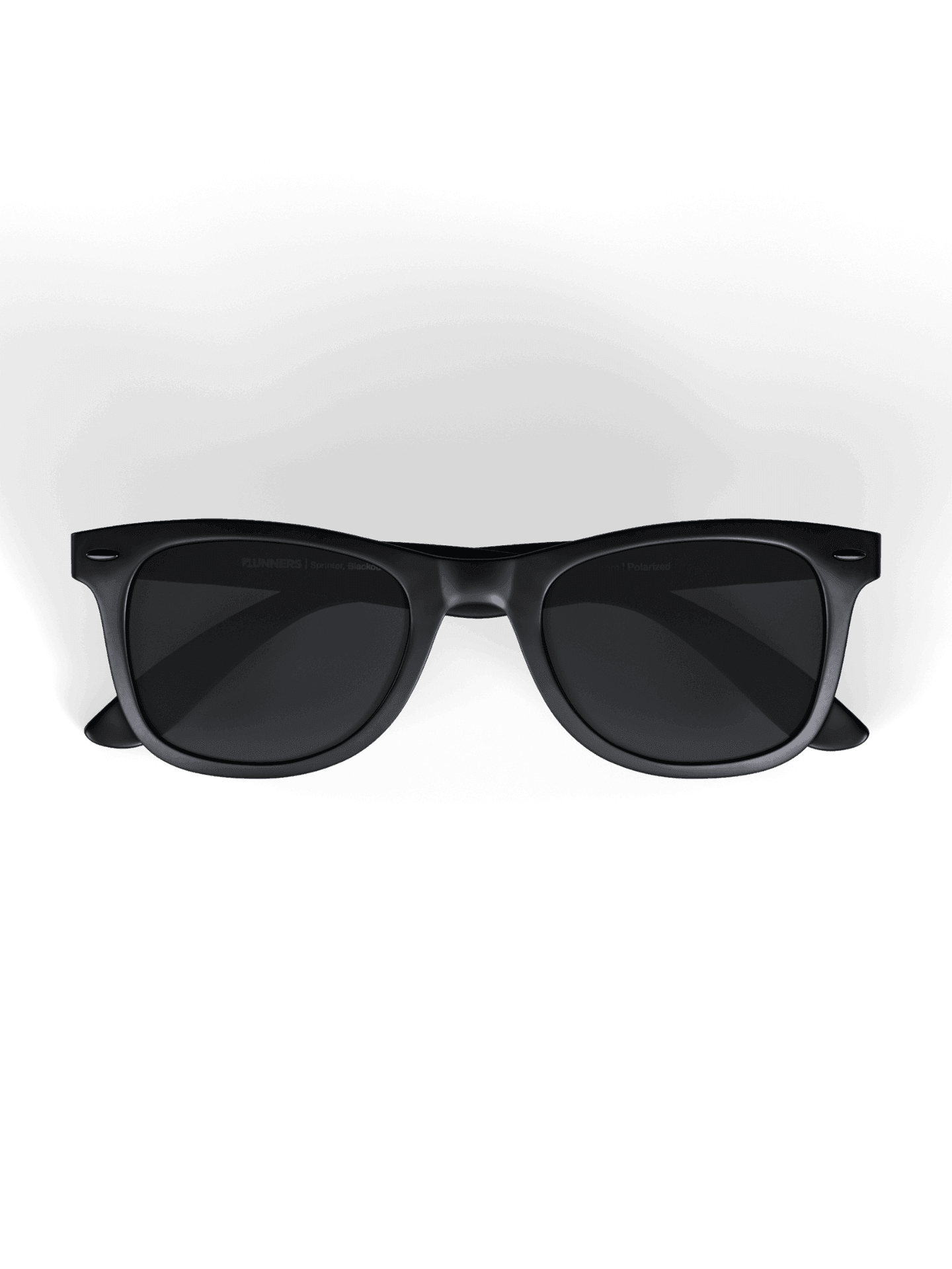 Completely blacked out sunglasses shop