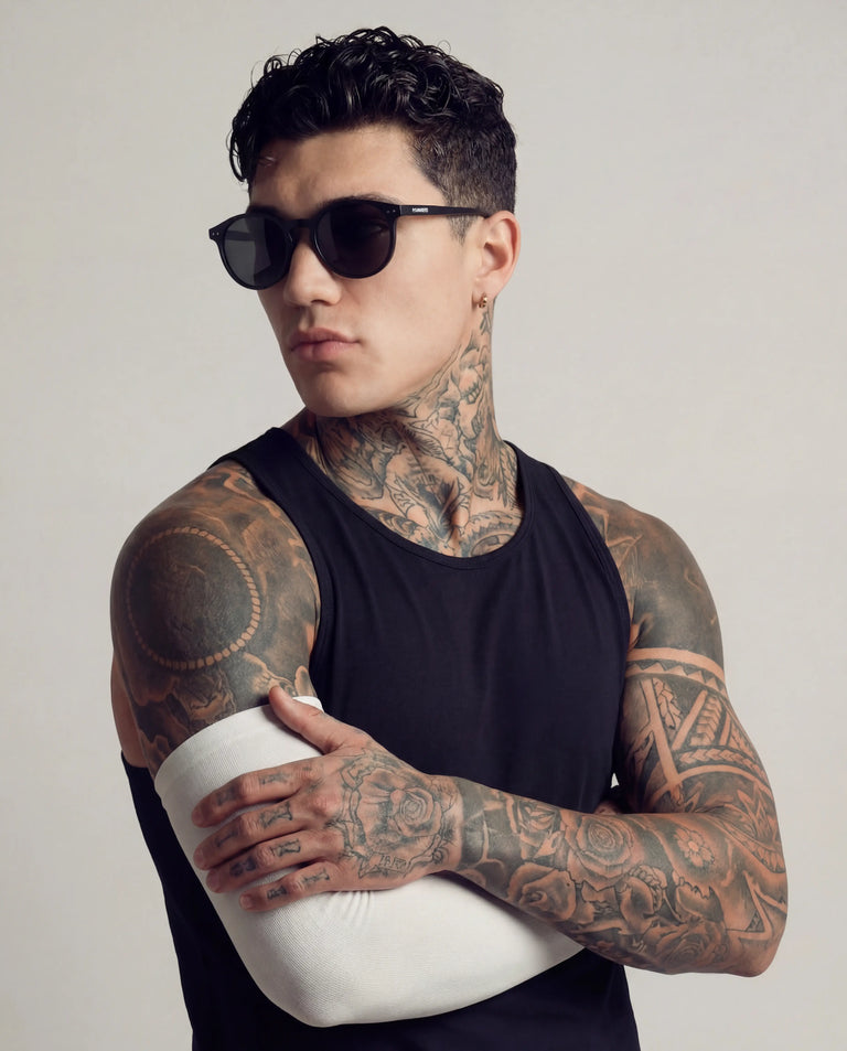 Olympians in Blackout – Front View All sunglasses – Olympians in Blackout – Front View | Runners Athletics