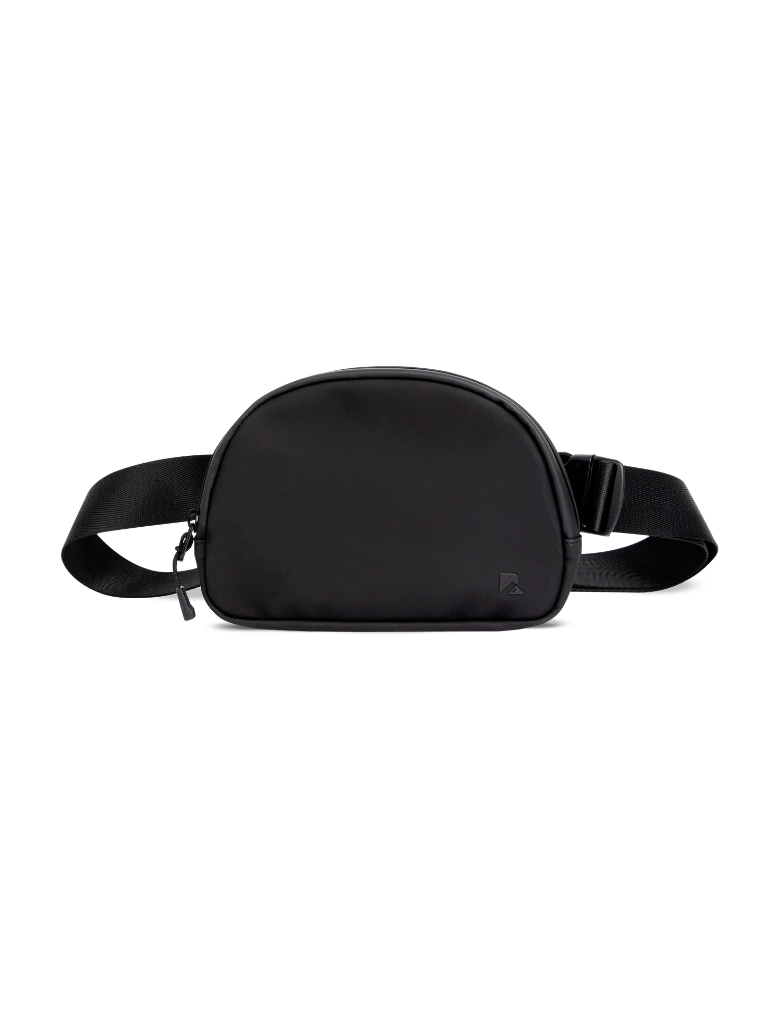 Black Lightweight Waterproof Sling Bag Crossbody or Waist Bag