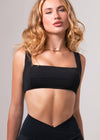 Hot Girl Bandage Bra in LuxeForm Black