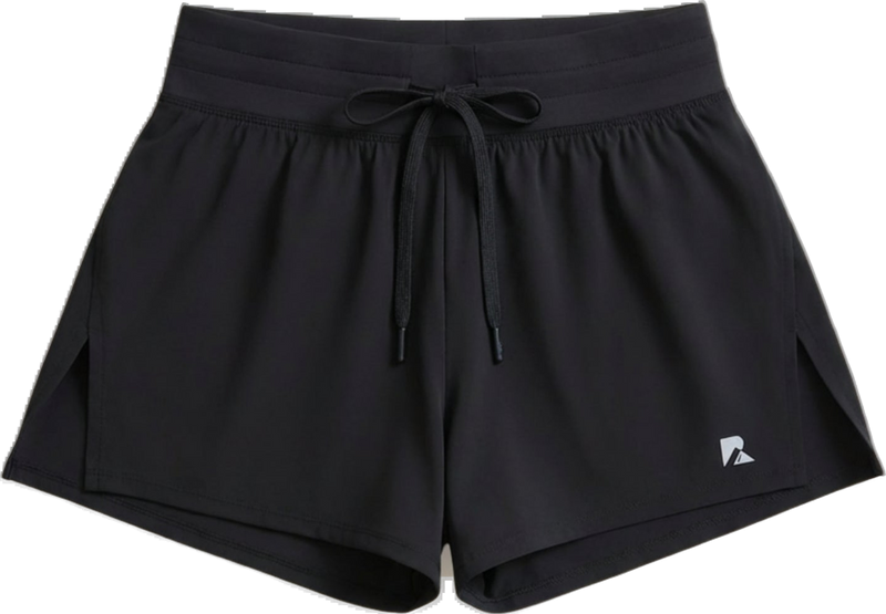 Black running shorts
