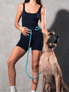 Aqua Blue Runners Hands-Free Dog Leash