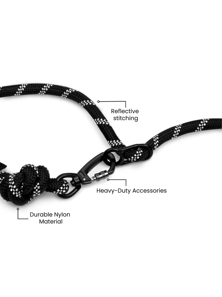 Hands-free dog leash for running - fits men and women, adjustable waist 28-48 inches