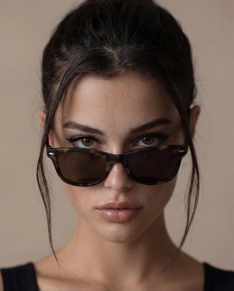 Running Accessories – Sprinters in Tortoise – Front View | Runners Athletics