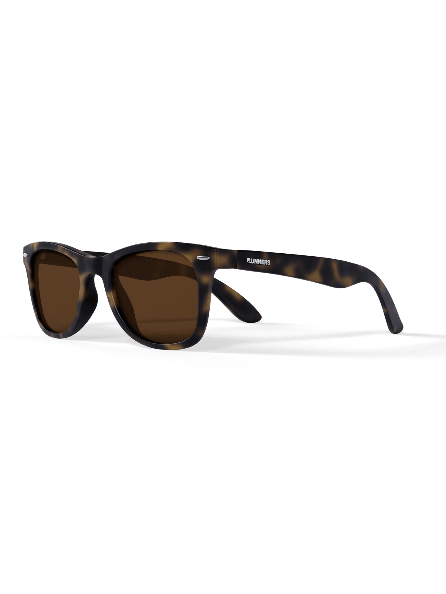 Tortoise sprinter sunglasses with brown lenses from Runners Athletics