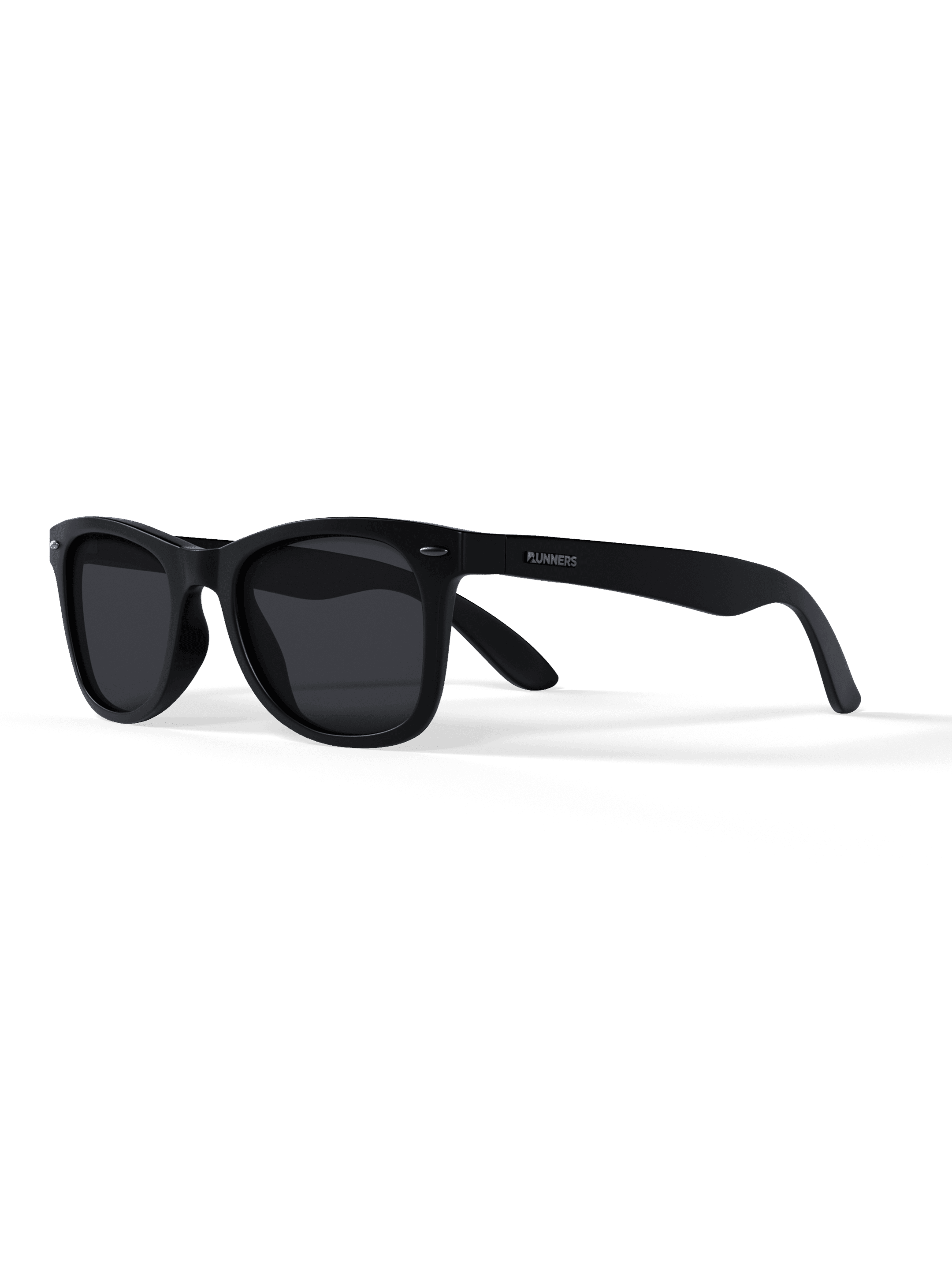 Black sunglasses on a transparent background