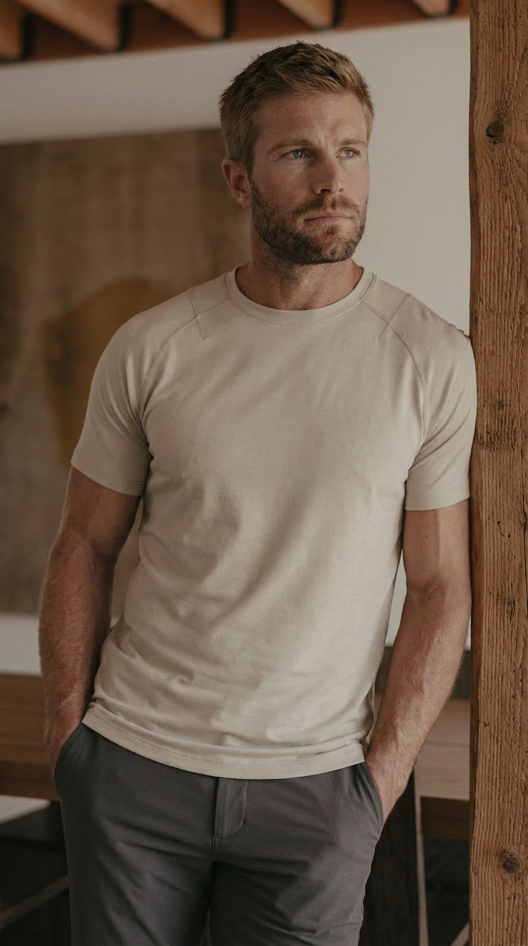 AirFlow Definition Tee Beige