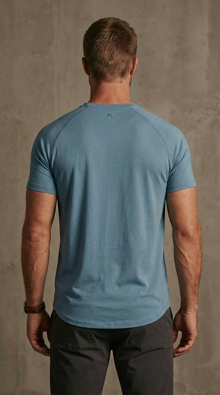 AirFlow Definition Tee Deep Blue