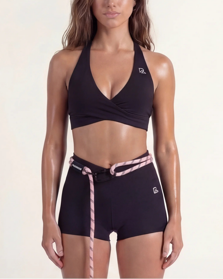 Hands Free Dog Leashes – Rove Hands Free Leash in Pastel Pink Leash – Back View | Runners Athletics