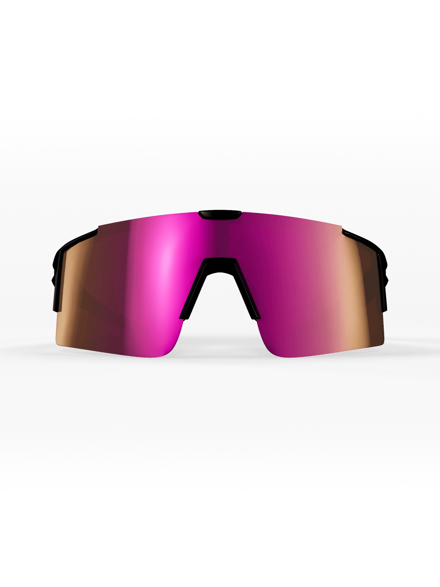 Runner's Athletics cherry pink x365 sports sunglasses with wide pink lenses